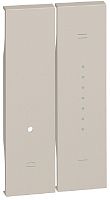 Лицевая панель Legrand BTicino Living Now для 2-кл. 2 мод. светорегулятора нажимного песочный картинка